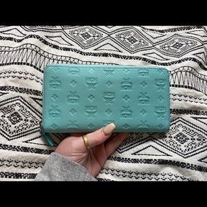 MCM Tiffany Blue Wallet